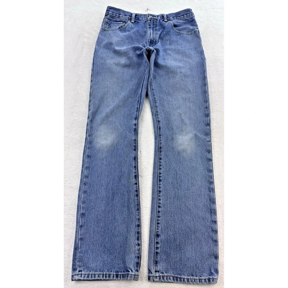 Levis 517 Jeans Mens 32x34 Blue Denim Bootcut Cowboy Western Y2K
